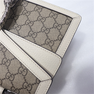 Gu.cci Dionysus GG Supreme Top Handle Shoudler Bag White 621512