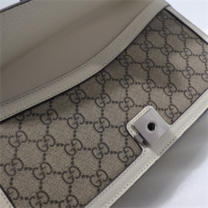 Gu.cci Dionysus GG Supreme Top Handle Shoudler Bag White 621512