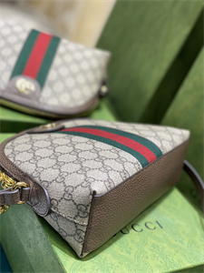 Gu.cci Ophidia GG Small Shoulder Bag Supreme Canvas 499621