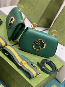 Gu.cci Blondie Mini Bag Green Leather 698643