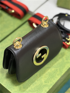 Gu.cci Blondie Mini Bag Black Leather 698643