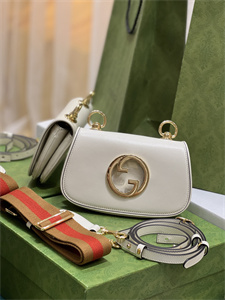 Gu.cci Blondie Mini Bag White Leather 698643