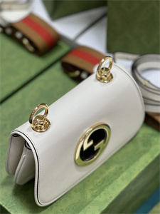 Gu.cci Blondie Mini Bag White Leather 698643