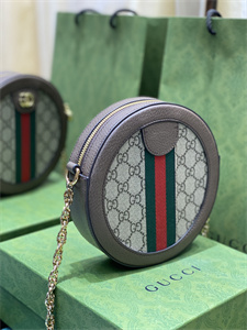 Gu.cci Ophidia GG Mini Round Shoulder Bag 550618