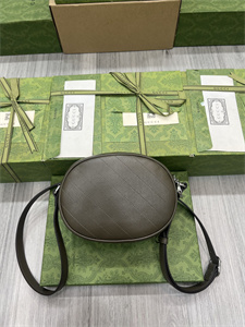 Gu.cci Blondie Mini Shoulder Bag Brown Leather 760175