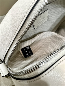 Gu.cci Blondie Mini Shoulder Bag White Leather 760175