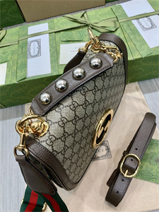 Gu.cci Blondie Medium Top Handle Bag GG Supreme Canvas 721172