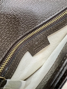 Gu.cci Blondie Medium Top Handle Bag GG Supreme Canvas 721172