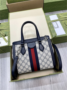 Gu.cci Ophidia  GG Small Tote Bag GG Supreme Canvas 547551