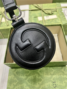 Gu.cci Blondie Small Shoulder Bag Black Leather 760169