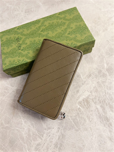 Gu.cci Blondie Wallet Dark Grey Leather 760336