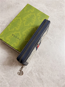 Gu.cci Ophidia GG Zipper Around Wallet Supreme Canvas 523154
