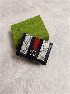 Gu.cci Ophidia GG Card Case Wallet Supreme Canvas 523155