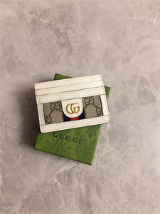 Gu.cci Ophidia GG Card Case Supreme Canvas 523159
