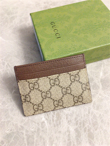 Gu.cci Ophidia GG Card Case Supreme Canvas 523159
