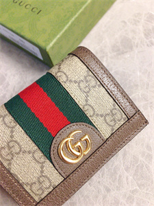 Gu.cci Ophidia GG Card Case Wallet Supreme Canvas 523155