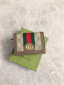 Gu.cci Ophidia GG Card Case Wallet Supreme Canvas 523155