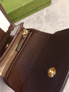 Gu.cci Ophidia Tri-Fold Wallet GG Supreme Canvas 523174