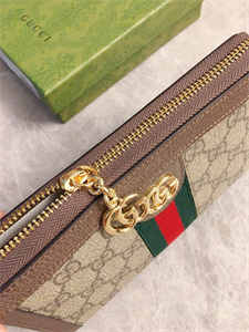 Gu.cci Ophidia GG Zipper Around Wallet Supreme Canvas 523154