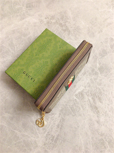 Gu.cci Ophidia GG Zipper Around Wallet Supreme Canvas 523154