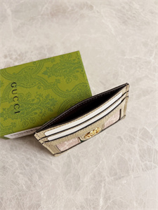 Gu.cci Ophidia GG Card Case Supreme Canvas 523159