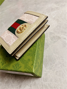 Gu.cci Ophidia GG Card Case Wallet Supreme Canvas 523155