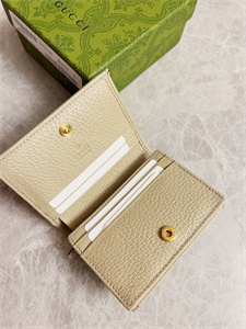 Gu.cci Horsebit 1955 Card Case Wallet Supreme Canvas 621887