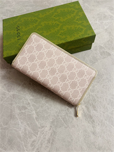 Gu.cci Horsebit 1955 Zip Around Wallet GG Supreme Canvas 621889