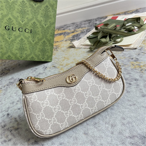 Gu.cci Ophidia Mini Bag GG Supreme Canvas 764960