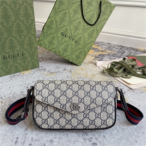 Gu.cci Ophidia Mini Bag GG Supreme Canvas 764961