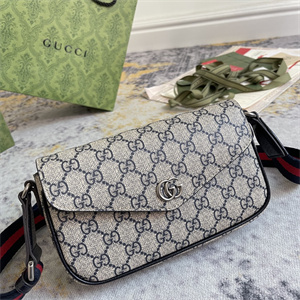 Gu.cci Ophidia Mini Bag GG Supreme Canvas 764961