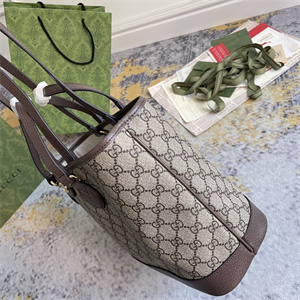 Gu.cci Ophidia Mini Tote Bag GG Supreme Canvas 765043