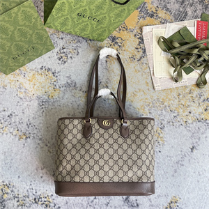 Gu.cci Ophidia Mini Tote Bag GG Supreme Canvas 765043