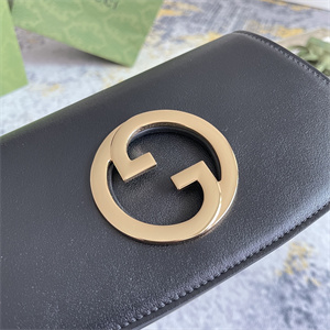 Gu.cci Blondie Mini Bag Black Leather 698630