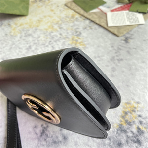 Gu.cci Blondie Mini Bag Black Leather 698630