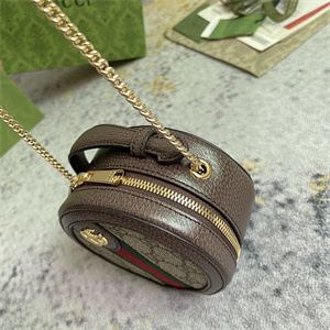 Gu.cci Ophidia Mini Chain Top Handle Bag GG Supreme Canvas 725147