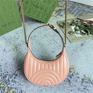 Gu.cci GG Marmont Half Moon Shaped Mini Bag  699514