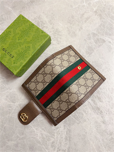Gu.cci Ophidia Passport Case GG Supreme Canvas 598914