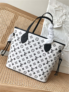 L.V Neverful MM Monogram Empreinte Black/White M46103