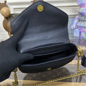 L.V New Wave Multi Pochette Black M56461