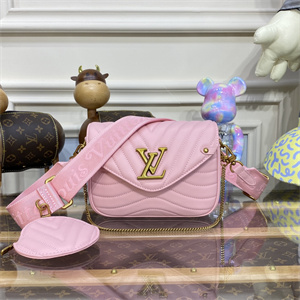 L.V New Wave Multi Pochette Pink M56468