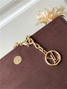 L.V Wallet On Chain LiLy Monogram Canvas M82509