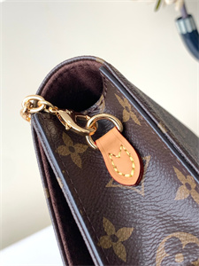 L.V Wallet On Chain LiLy Monogram Canvas M82509