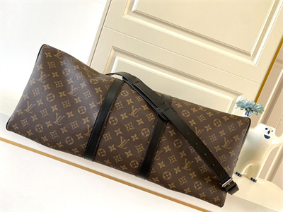 L.V Keepall Bandoulière 55 Monogram Macassar M56714
