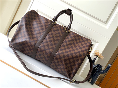 L.V Keepall Bandoulière 45 Damier Ebene N41418