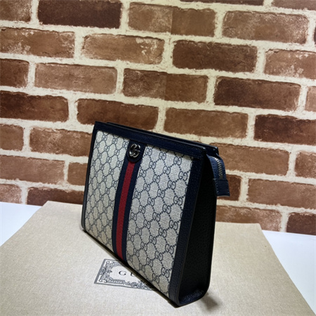Gu.cci Ophidia GG Pouch Supreme Canvas 625549