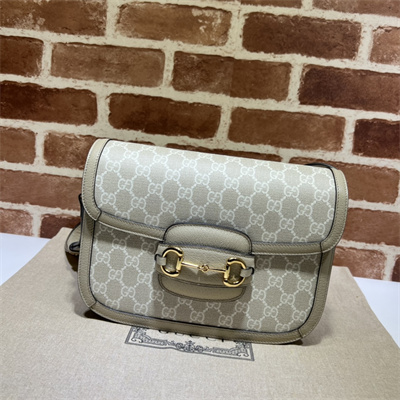 Gucci Horsebit 1955 Shoulder Bag GG Canvas  602204