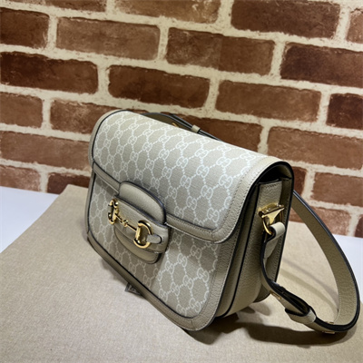 Gucci Horsebit 1955 Shoulder Bag GG Canvas  602204