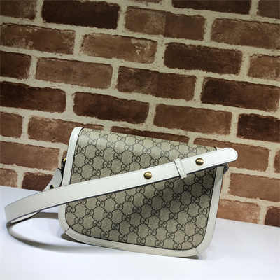 Gucci Horsebit 1955 Shoulder Bag GG Canvas 602204