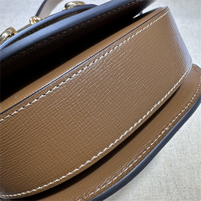 Gu.cci Horsebit 1955 Mini Rounded Bag GG Canvas 760191